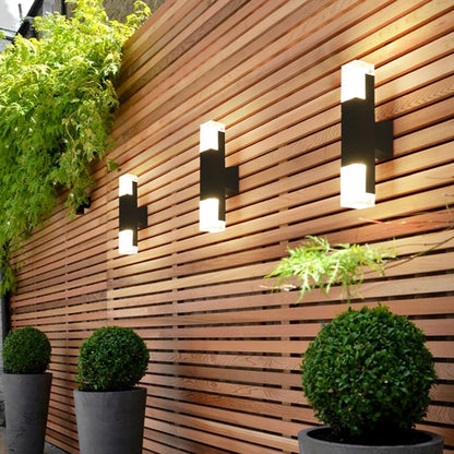 TwilightCast | Dubbele buitenwandlamp voor sfeervolle verlichting