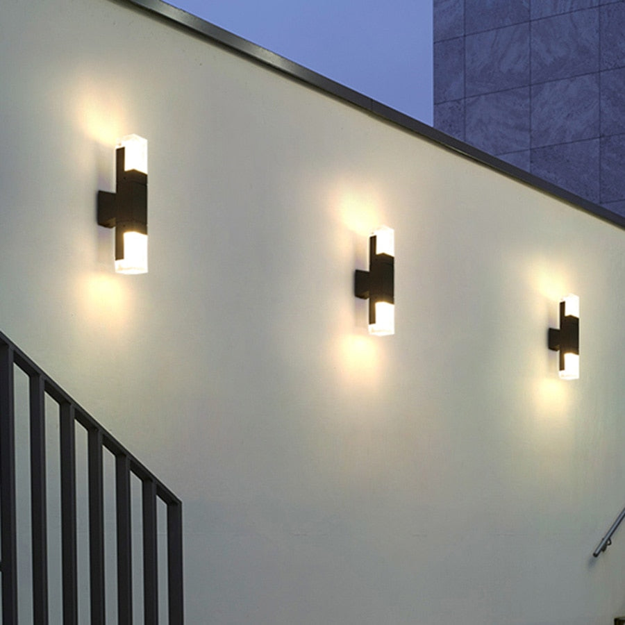 TwilightCast | Dubbele buitenwandlamp voor sfeervolle verlichting