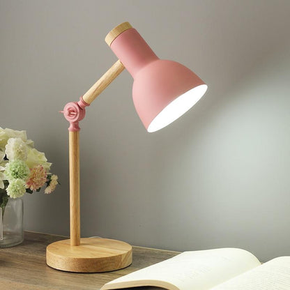 NordicGlow | Scandinavische Houten Tafellamp