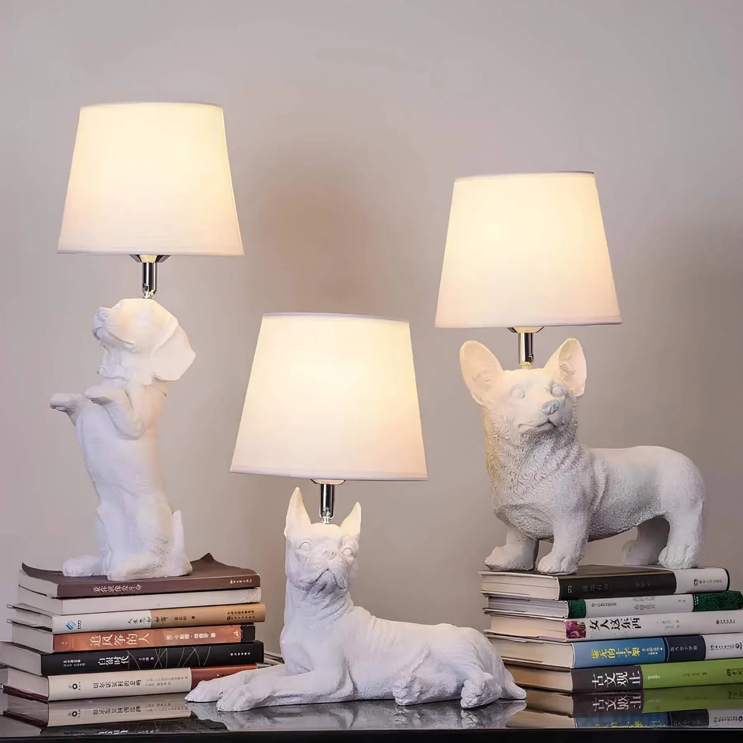 Pupart Puppy - Art Deco tafellamp