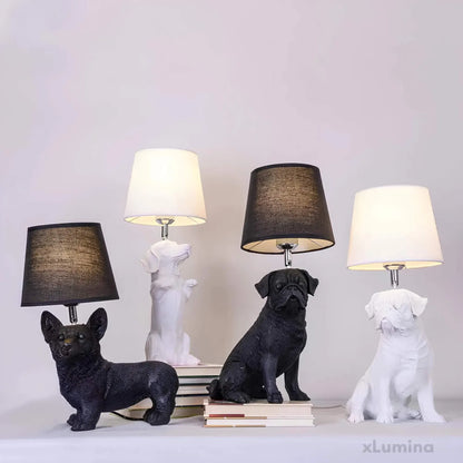 Pupart Puppy - Art Deco tafellamp