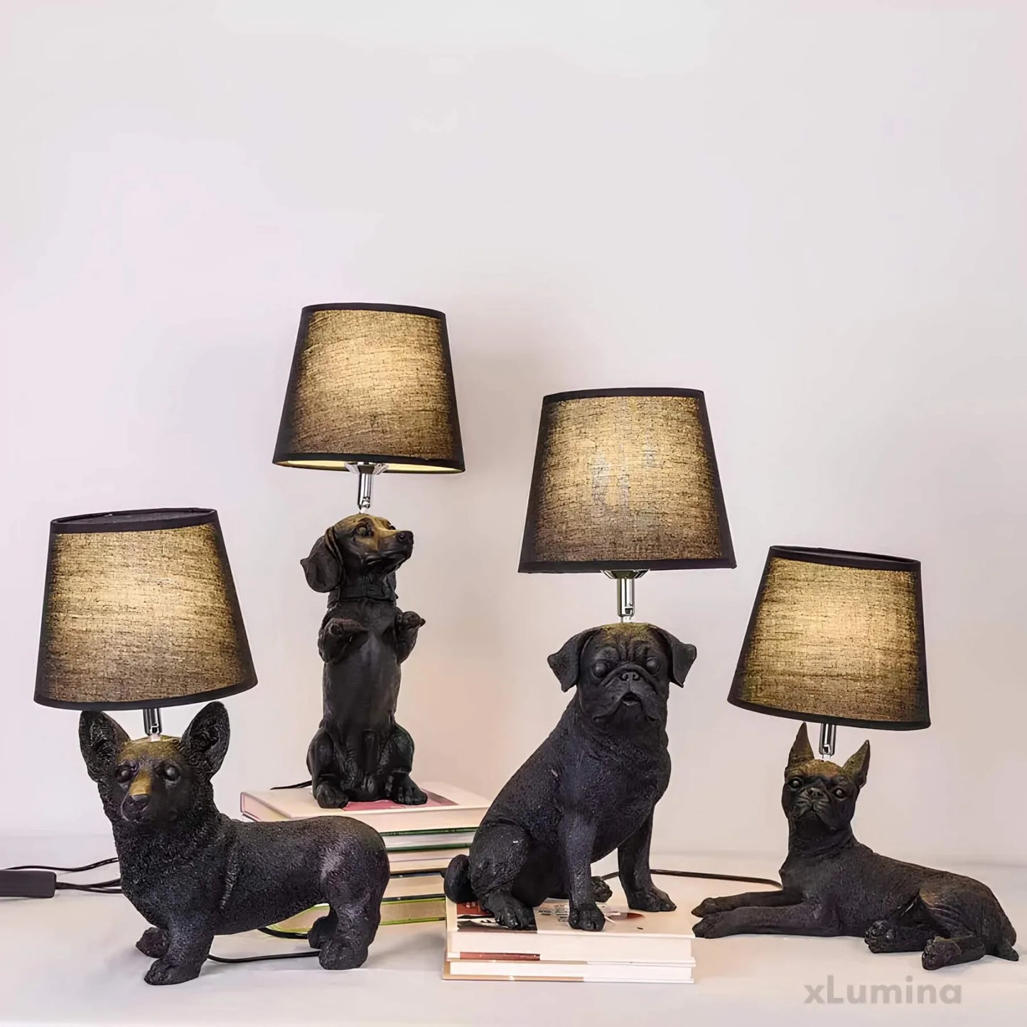 Pupart Puppy - Art Deco tafellamp