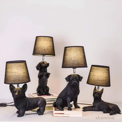 Pupart Puppy - Art Deco tafellamp