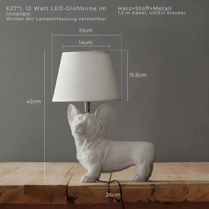 Pupart Puppy - Art Deco tafellamp