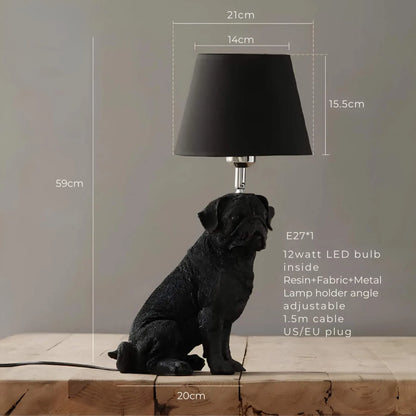Pupart Puppy - Art Deco tafellamp