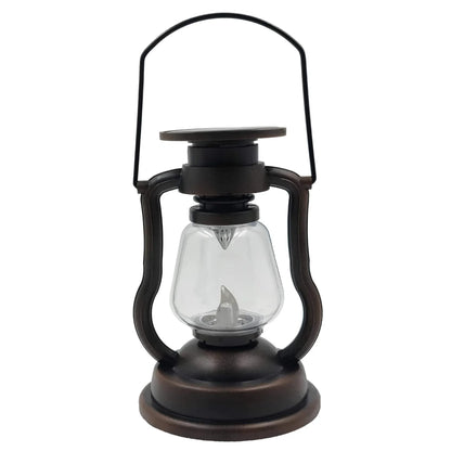 Rustieke verlichting - Retro tafellamp met paraffine