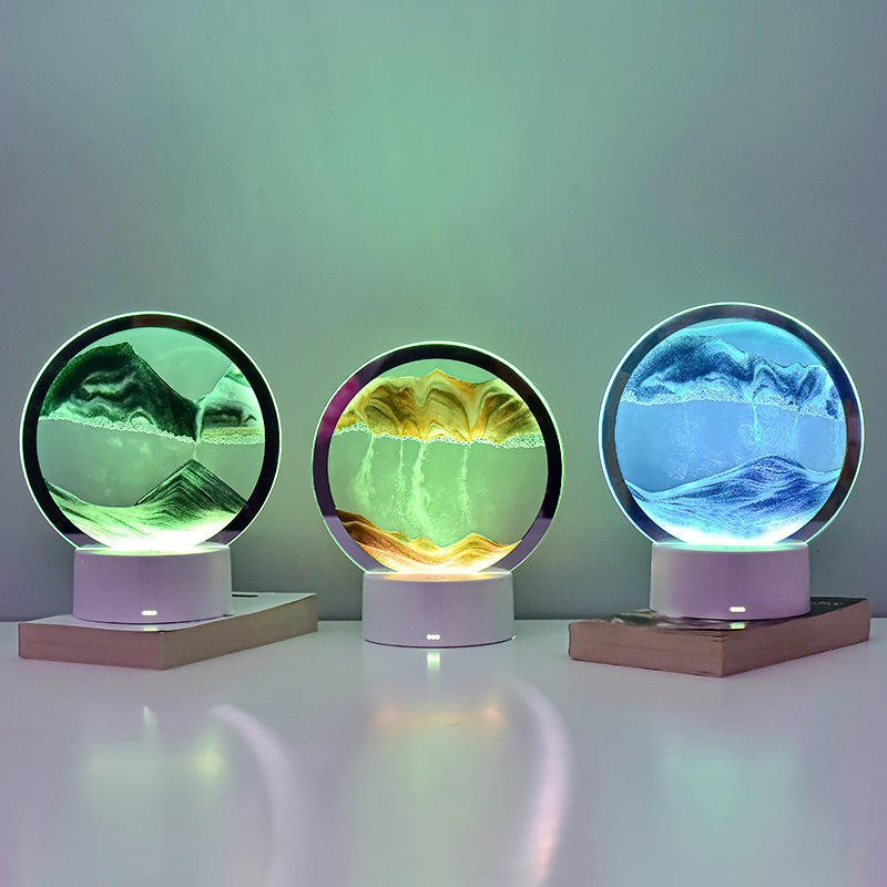 OceanSand | Fascinerende diepzee zand kunst lamp