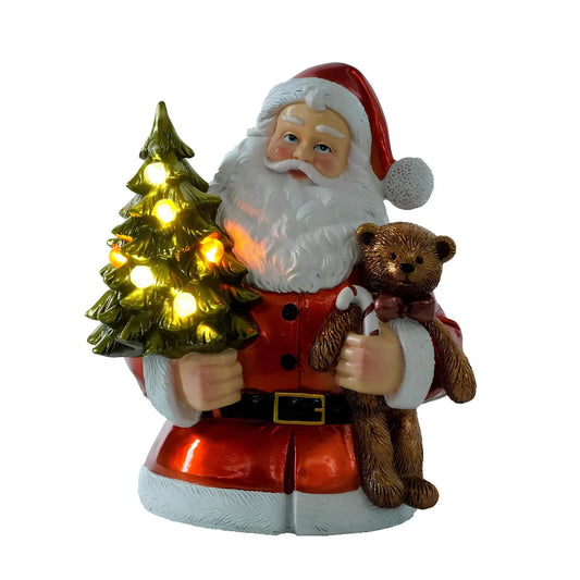 Kerstman - LED muziekfiguur