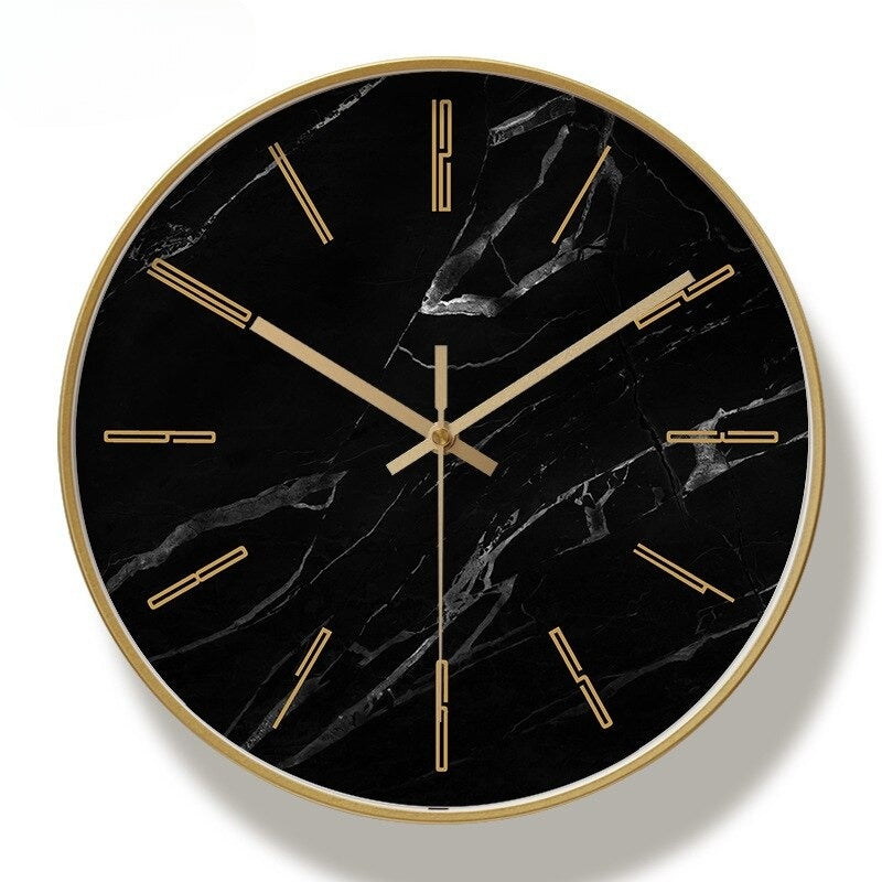 Delano | Marmeren Luxe Wandklok