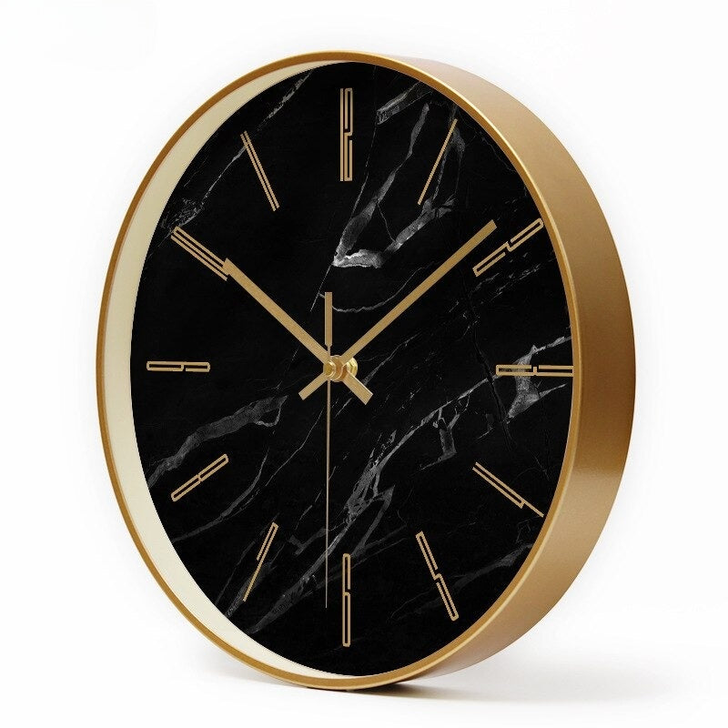 Delano | Marmeren Luxe Wandklok