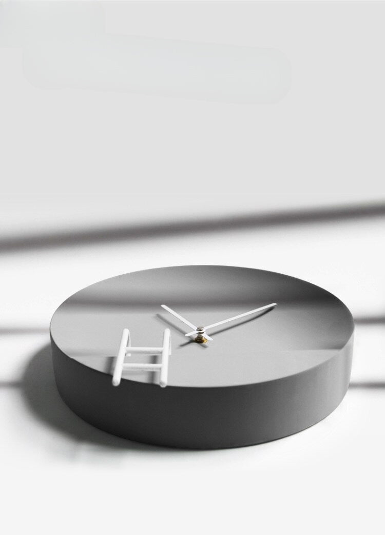 Novaris | Moderne Cement-Wandklok Grijs
