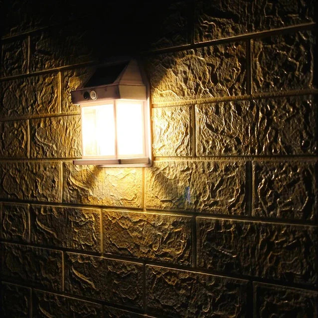 SunLume| Moderne & luxe wandlamp op zonne-energie