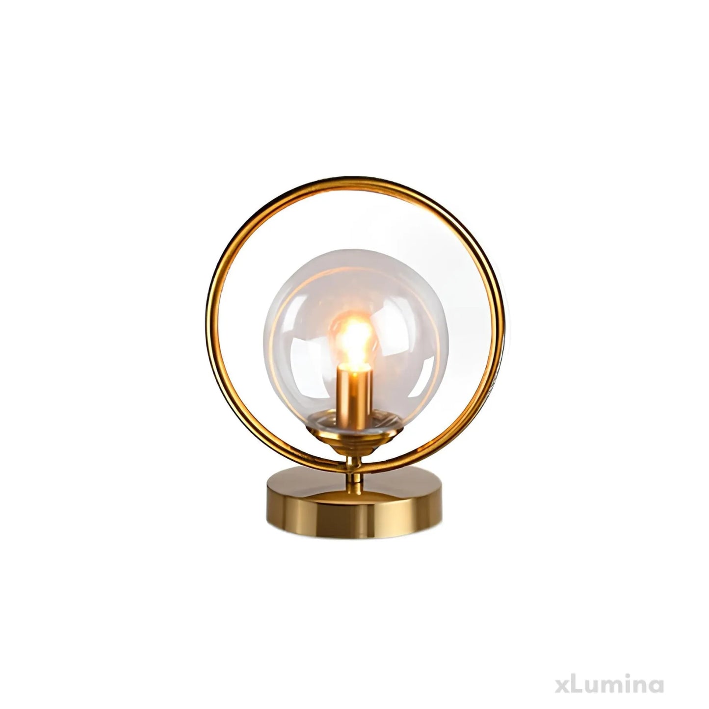 Sparkling Sphere - Glazen bol tafellamp