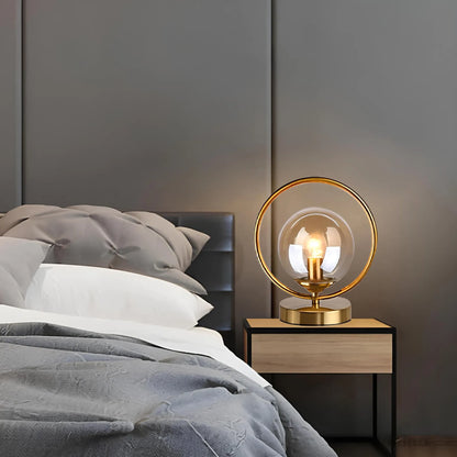 Sparkling Sphere - Glazen bol tafellamp