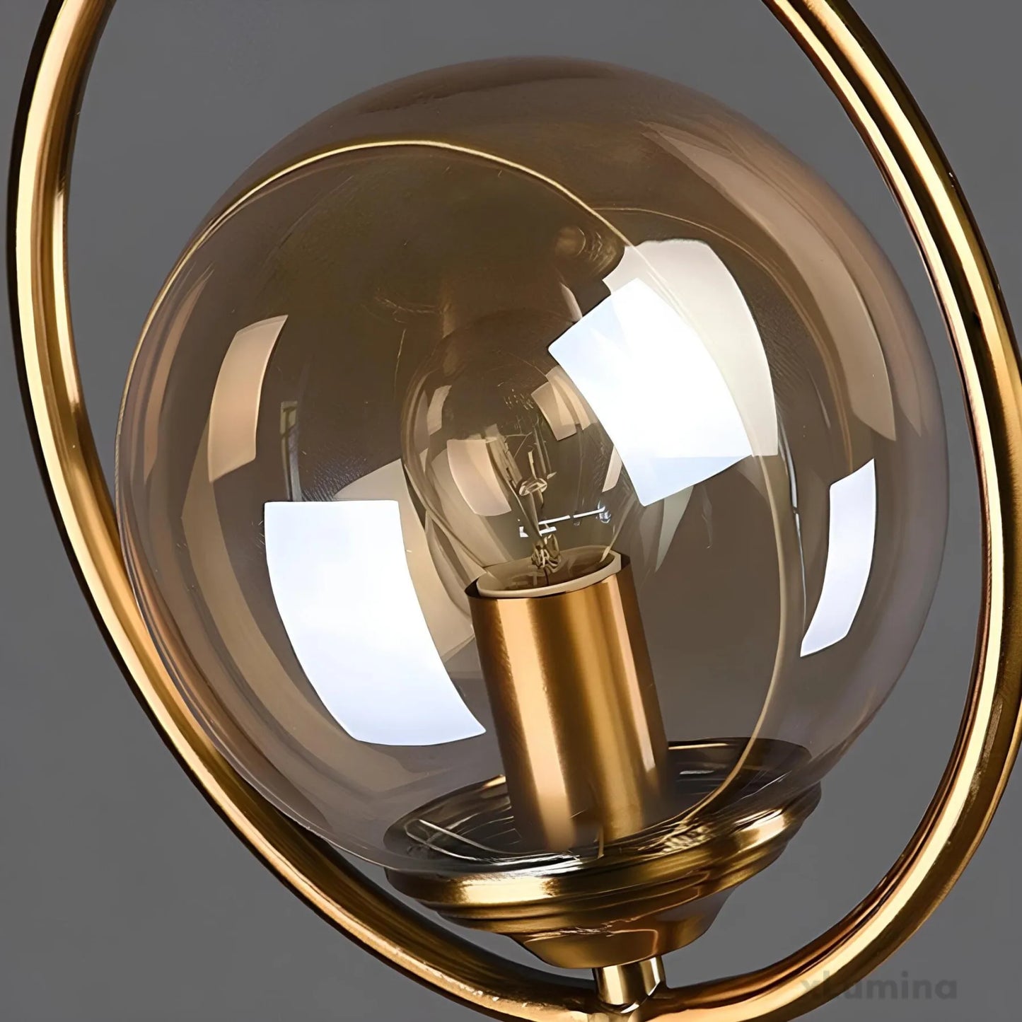 Sparkling Sphere - Glazen bol tafellamp