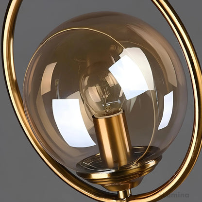 Sparkling Sphere - Glazen bol tafellamp