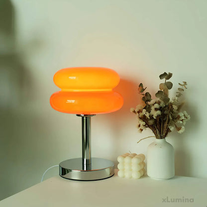 SweetGlow - Macaron glazen tafellamp