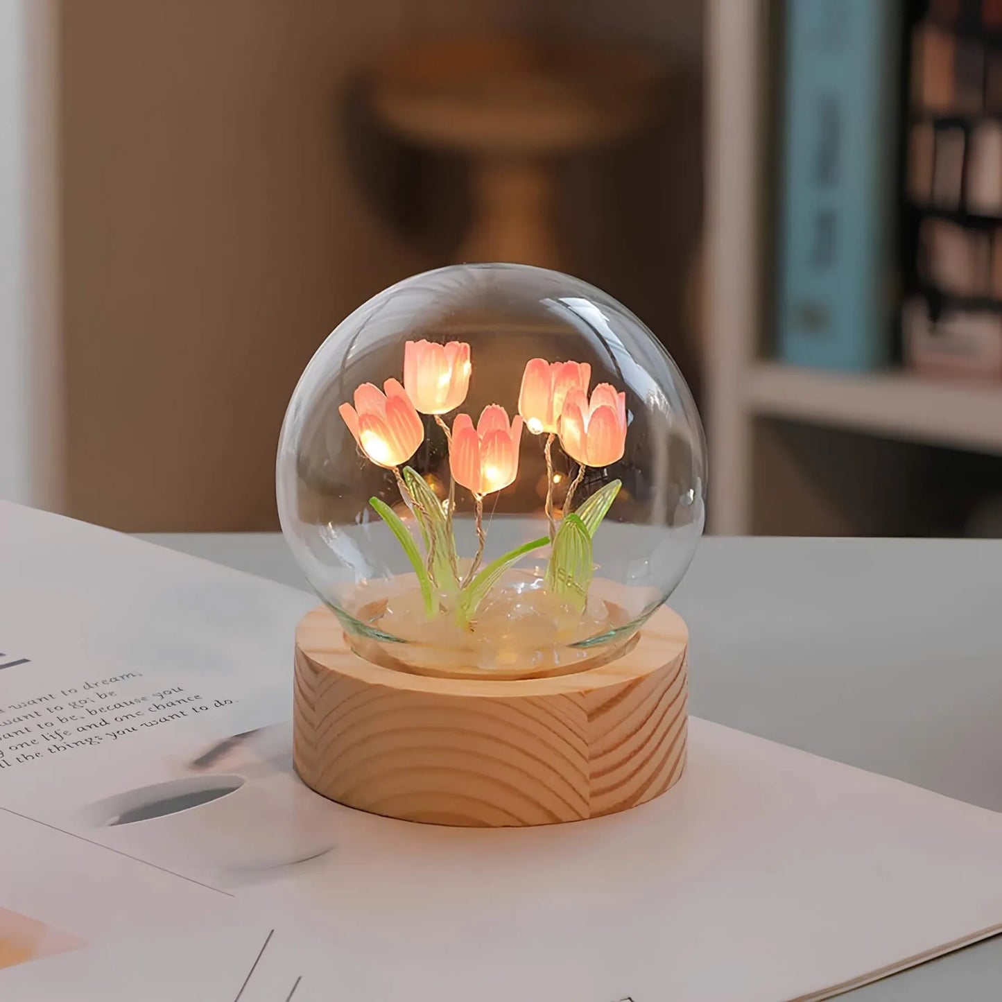 TulipGlow - Tafellamp