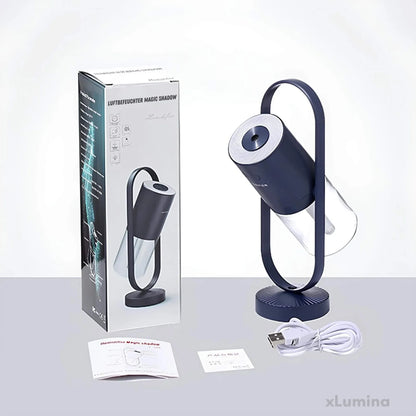 USB LED nachtlampje - 360° draaibare tafellamp