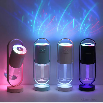 USB LED nachtlampje - 360° draaibare tafellamp