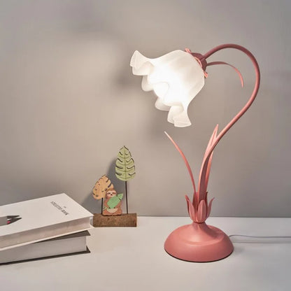 BlumenLampe Vintage Tafellamp | Verstelbare Bloem Lamp in Retro Design voor Woonkamer & Slaapkamer