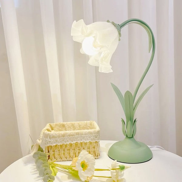 BlumenLampe Vintage Tafellamp | Verstelbare Bloem Lamp in Retro Design voor Woonkamer & Slaapkamer