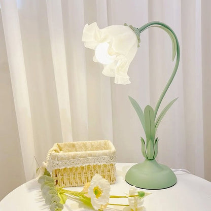 BlumenLampe Vintage Tafellamp | Verstelbare Bloem Lamp in Retro Design voor Woonkamer & Slaapkamer