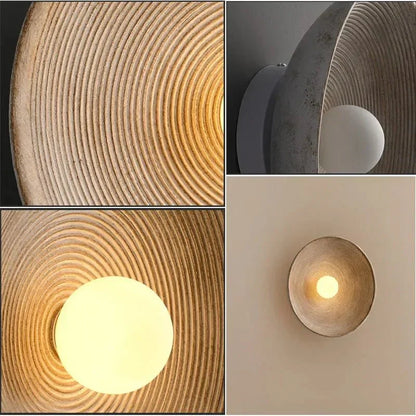 HaruGlow Wandlamp – Natuurlijke Houten Wandverlichting met Warm Licht