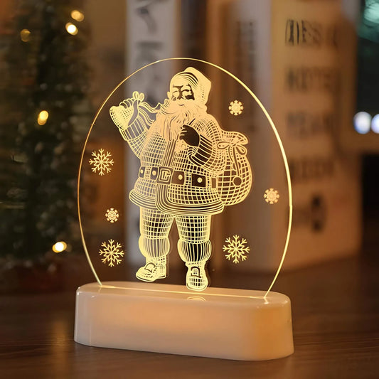LED kerstverlichting - Kerstman sneeuwpop