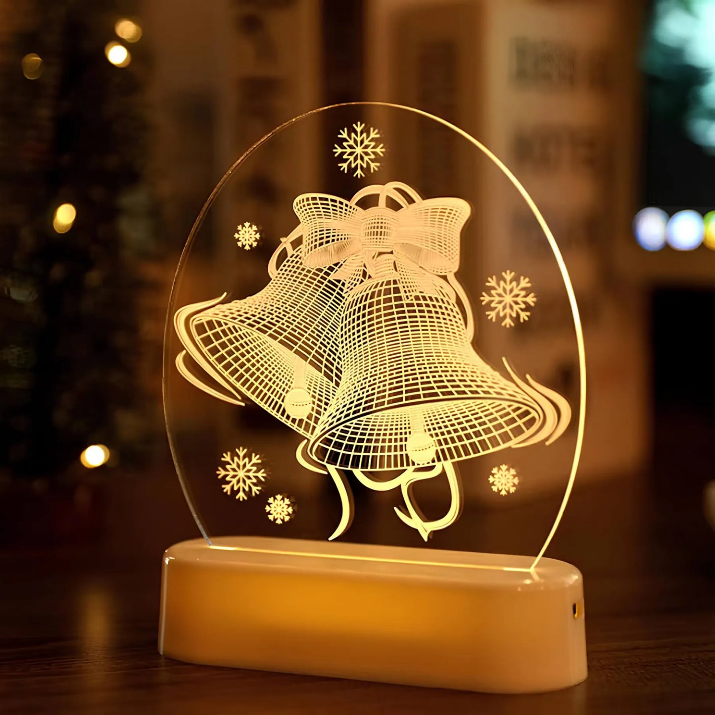 LED kerstverlichting - Kerstman sneeuwpop