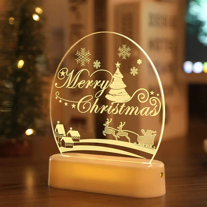LED kerstverlichting - Kerstman sneeuwpop