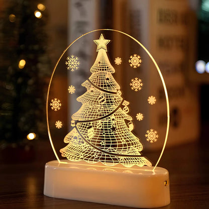 LED kerstverlichting - Kerstman sneeuwpop