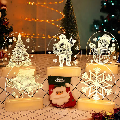 LED kerstverlichting - Kerstman sneeuwpop