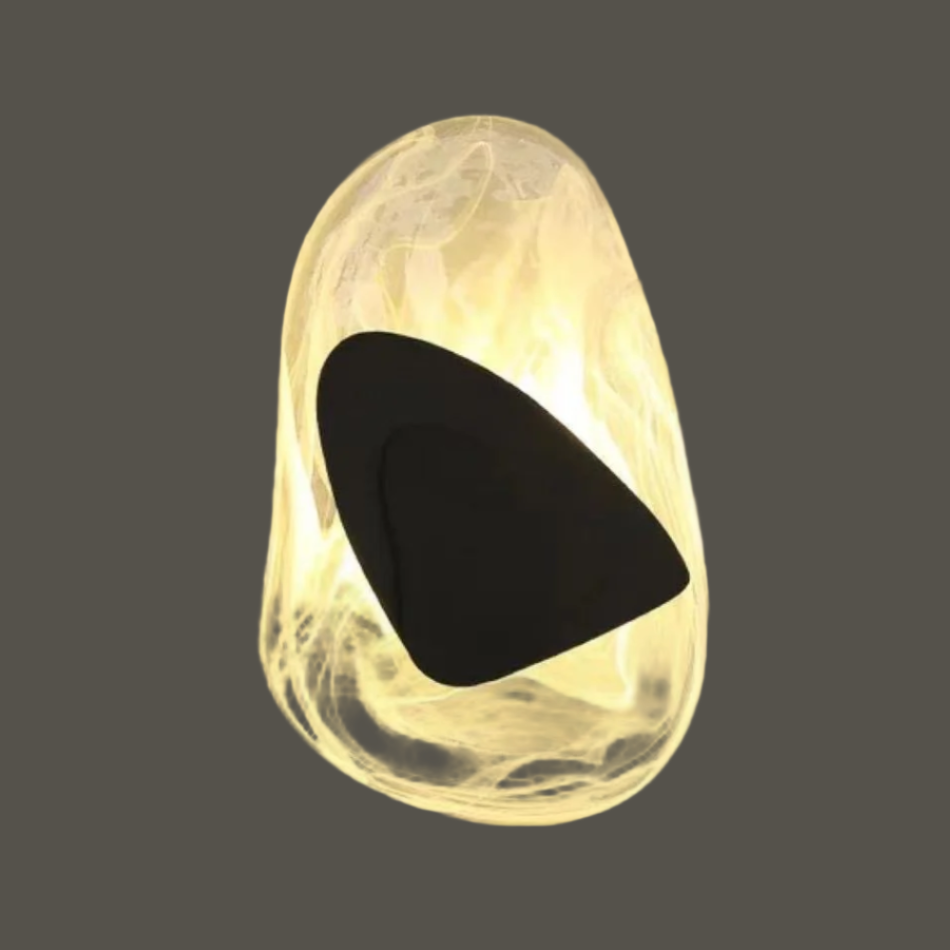 Creatieve moderne LED wandlamp van glas