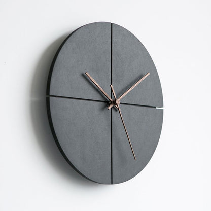 Betonnen elegantie wandklok | Stijlvol minimalisme voor je huis