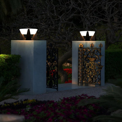 SonnenEnergie | Elegante buitenlamp op zonne-energie met Japans ontwerp