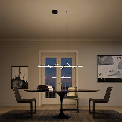 Clarion - Moderne Hanglamp van Glas