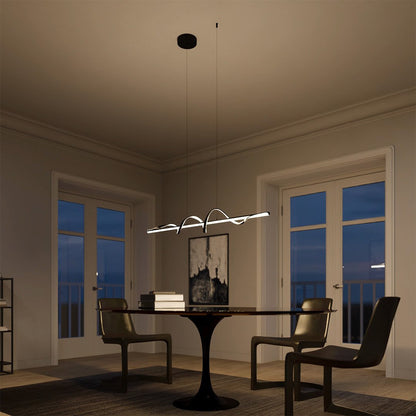 Clarion - Moderne Hanglamp van Glas