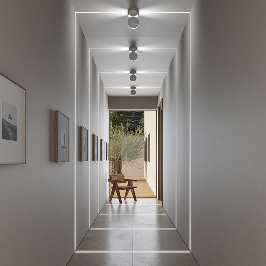 HaloGlow Minimalistische plafondlamp voor modern design